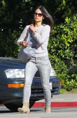 JORDANA BREWSTER in Skinny Jeans Out in Beverly Hills