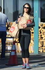 JORDANA BREWSTER Leaves Whole Foods in Los Angeles