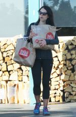 JORDANA BREWSTER Leaves Whole Foods in Los Angeles