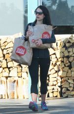 JORDANA BREWSTER Leaves Whole Foods in Los Angeles