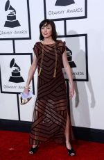 JORJA FOX at 2014 Grammy Awards in Los Angeles