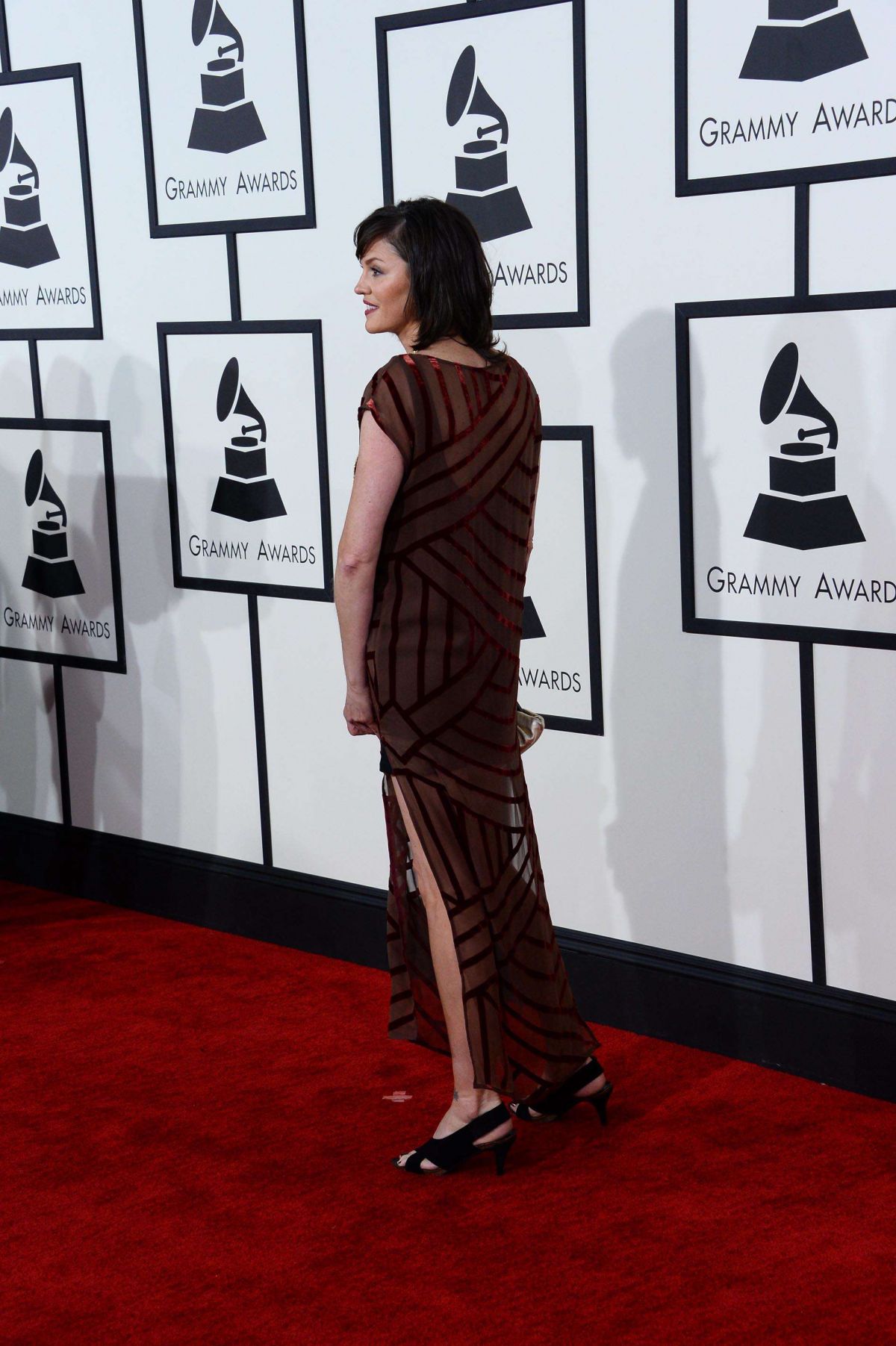JORJA FOX at 2014 Grammy Awards in Los Angeles.