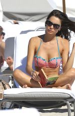 JULIA PEREIRA in Bikini on the Beach in Miami