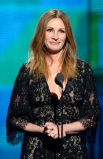 JULIA ROBERTS at 2014 Grammy Awards in Los Angeles