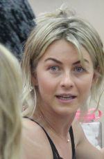 JULIANNE HOUGH at a Nail Salon in Beverly Hills