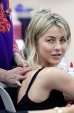 JULIANNE HOUGH at a Nail Salon in Beverly Hills