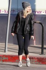 JULIANNE HOUGH in Leggings Out in Hollywood