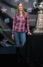 JULIE HENDERSON at Professional Bull Riders 2014 Monster Energy Invitational VIP Party in New York