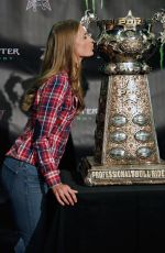 JULIE HENDERSON at Professional Bull Riders 2014 Monster Energy Invitational VIP Party in New York