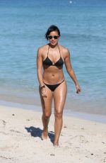 JULISSA BERMUDEZ in Bikini at a Beach in Miami