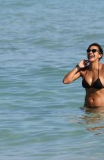 JULISSA BERMUDEZ in Bikini at a Beach in Miami