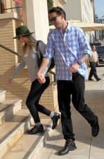 KALEY CUOCO and Ryan Sweeting Out in Beverly Hills