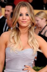 KALEY CUOCO at 2014 SAG Awards in Los Angeles