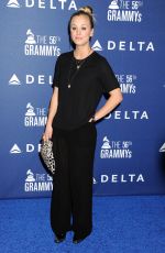 KALEY CUOCO at Delta Air Lines 2014 Grammy Weekend Reception in Los Angeles