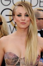 KALEY CUOCO KALEY CUOCO at 71st Annual Golden Globe Awards