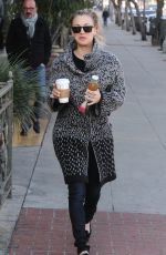 KALEY CUOCO Out on a Coffee Run in Sherman Oaks