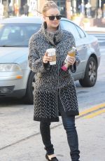 KALEY CUOCO Out on a Coffee Run in Sherman Oaks