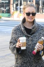 KALEY CUOCO Out on a Coffee Run in Sherman Oaks