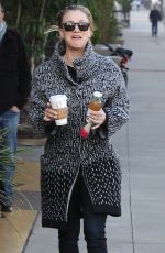 KALEY CUOCO Out on a Coffee Run in Sherman Oaks