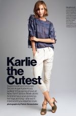 KARLIE KLOSS in Glamour Magazine, February 2014 Issue