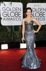 KATE BECKINSALE at 71st Annual Golden Globe Awards