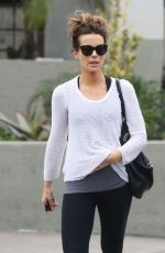 KATE BECKINSALE Out and About in West Hollywood