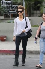 KATE BECKINSALE Out and About in West Hollywood