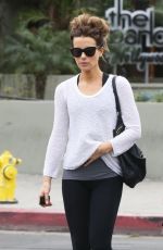 KATE BECKINSALE Out and About in West Hollywood