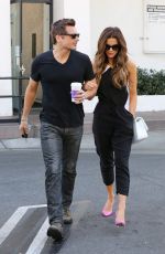 KATE BECKINSALE Out for Coffee in West Hollywood