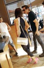 KATE BECKINSALE Out for Coffee in West Hollywood