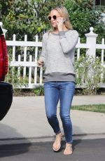 KATE HUDSON in Jeans at Her Brother