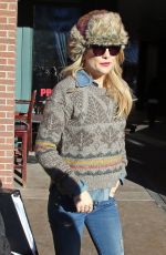 KATE HUDSON Out and About in Park City
