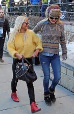 KATE HUDSON Out and About in Park City