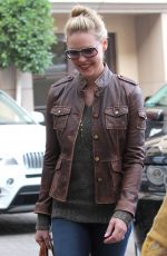 KATHERINE HEIGL in Tight Jeans Out in Beverly Hills