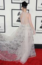 KATY PERRY at 2014 Grammy Awards in Los Angeles