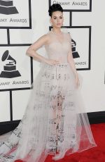 KATY PERRY at 2014 Grammy Awards in Los Angeles