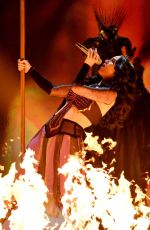 KATY PERRY Performs at 2014 Grammy Awards in Los Angeles