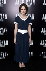 KEIRA KNIGHTLEY at Jack Ryan: Shadow Recruit Premiere in Hollywood