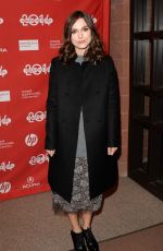 KEIRA KNIGHTLEY at Laggies Premiere at 2014 Sundance Film Festival