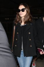 KEIRA KNIGHTLEY at LAX Airort