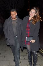 KELLY BROOK and David McIntosh Leaves Mahiki Nightclub in London