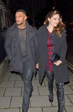 KELLY BROOK and David McIntosh Leaves Mahiki Nightclub in London