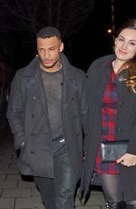 KELLY BROOK and David McIntosh Leaves Mahiki Nightclub in London