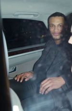 KELLY BROOK and David McIntosh Leaves Mahiki Nightclub in London