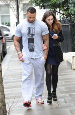 KELLY BROOK and David Mcintosh Shopping Around in London