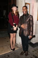 KELLY BROOK at Steam and Rye Nightclub in London