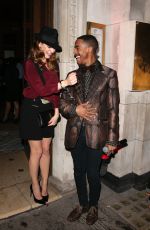 KELLY BROOK at Steam and Rye Nightclub in London