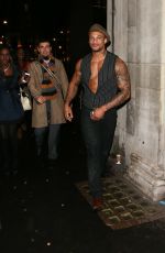 KELLY BROOK at Steam and Rye Nightclub in London