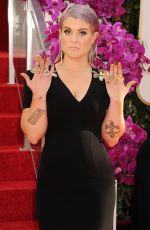 KELLY OSBOURNE at 71st Annual Golden Globe Awards