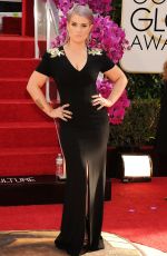 KELLY OSBOURNE at 71st Annual Golden Globe Awards